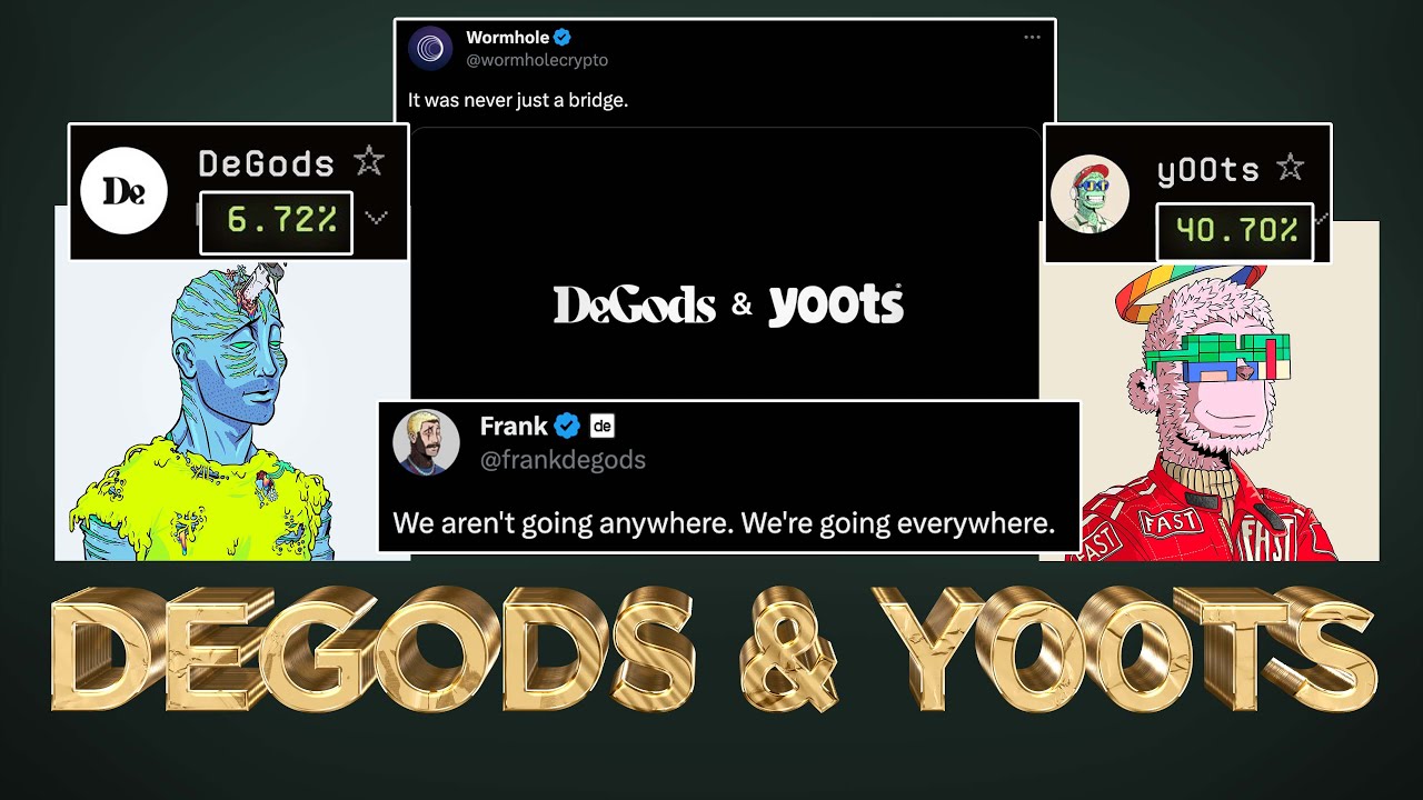 DeGods & y00ts Rally After Wormhole Announcement 📈 - YouTube