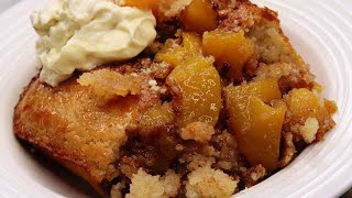 Quick and Easy Peach Cobbler Recipe