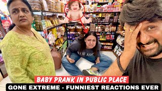 Baby Prank In Public Place Gone Extreme Funniest Reactions Ever