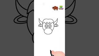 How To Draw A Bison
