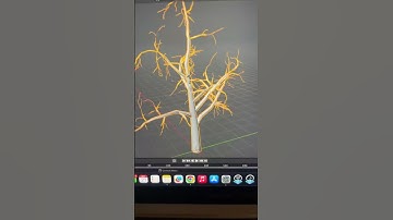 Working on some 3D trees for my websire using threeJS and leaning on instances and instanced buffer