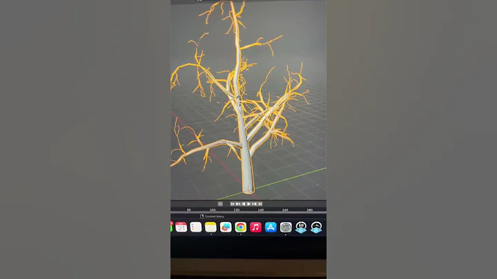 Working on some 3D trees for my websire using threeJS and leaning on instances and instanced buffer