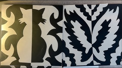 Positive and Negative Space with Organic Shape & Line