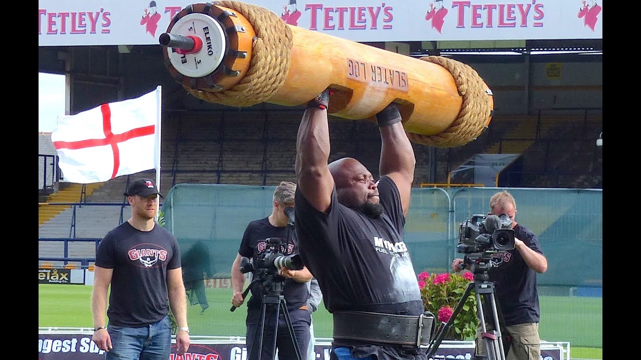 Europes Strongest Man Log Lift Reps - Felix vs Radzikowski