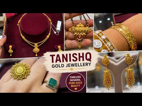 Newly 💕Tanishq gold jewellery designs with wt and price | mangalsutra,necklace,jhumka,ring,bangle