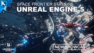 Space Frontier Stations - 1.2 Update - Unreal Engine 5 #GameDev #UE5