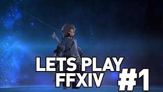 Full Lets Play FFXIV (2025) Part 1 - A New Character News