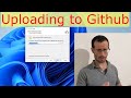 How to upload a project  folder to github