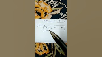 Limit formula [ |x| ] #shorts #youtube shorts #shorts video