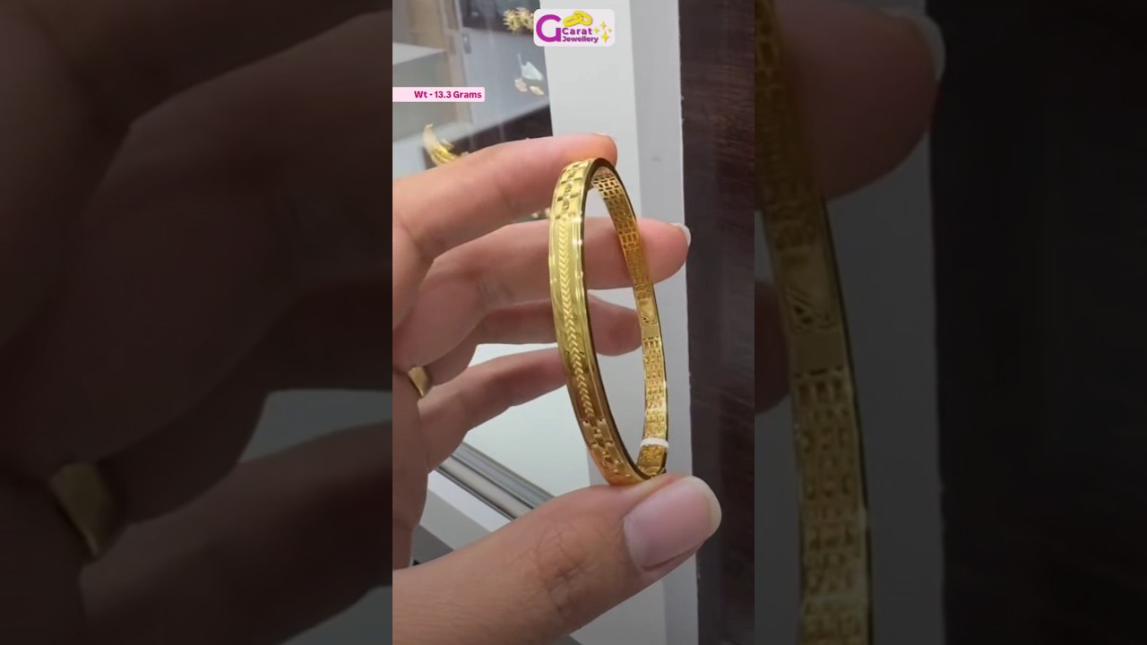 Gold Kada For Men 