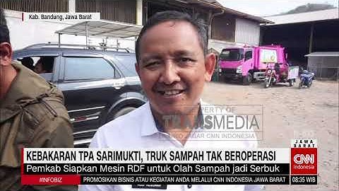 Sampah Menumpuk di TPS Citaliktik Kabupaten Bandung, Imbas Kebakaran TPA Sarimukti