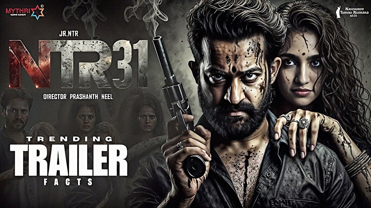 NTR 31 Neel - Movie Official Trailer | Junior NTR | Bobby Deol | Janhvi Kapoor | Prashant Neel |