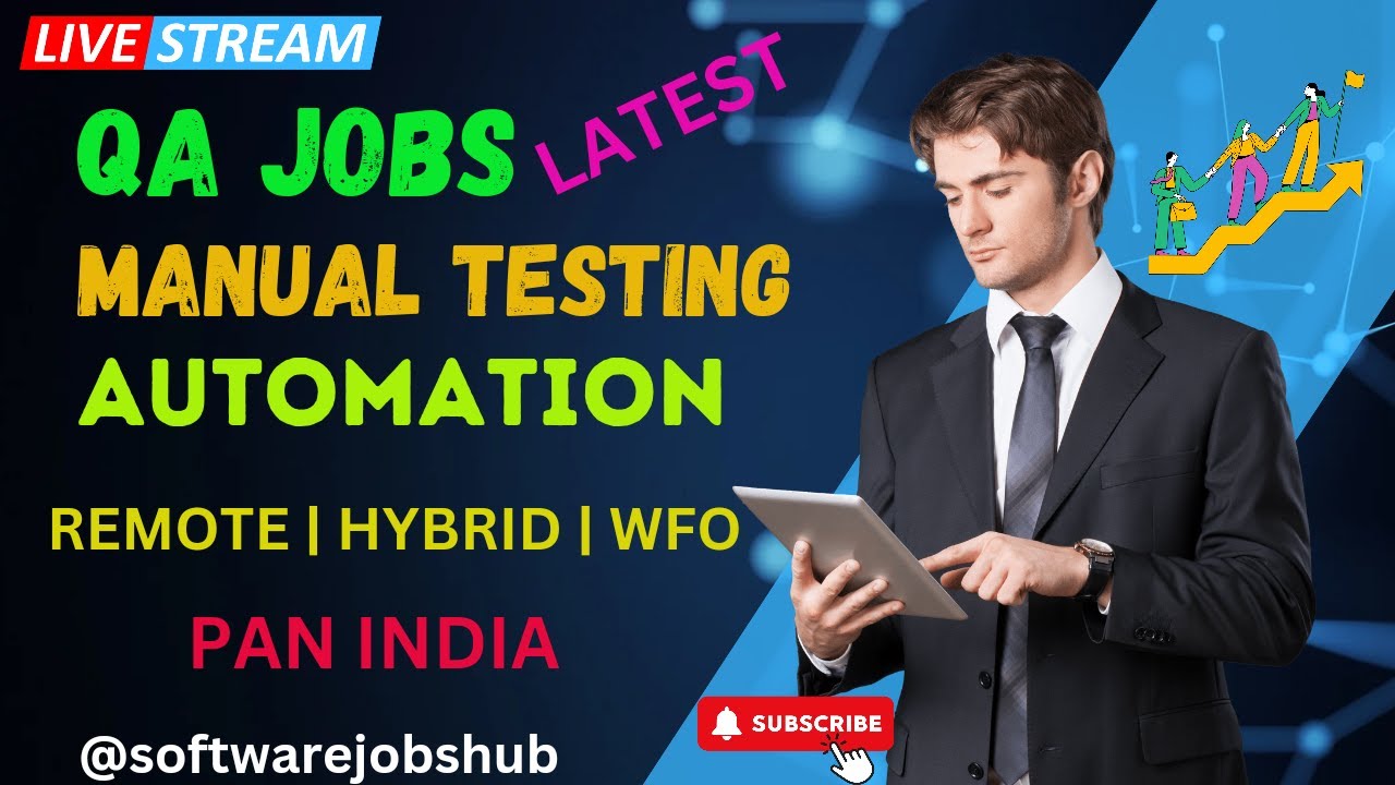 HIRING !!! TESTING JOBS || Manual || Automation Testing #softwarejobs # ...