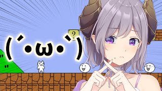 【しょぼんのアクション】鬼畜ゲー vs あくま！！！【西園寺メアリ / ななしいんく】