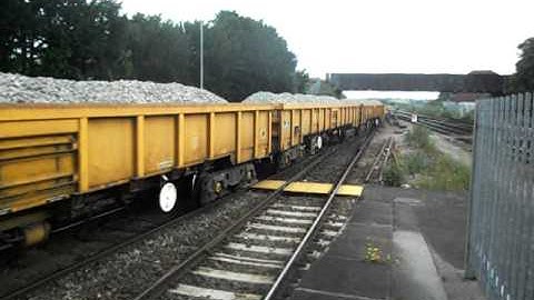DB Schenker Class 66 66096 Departs From Westbury Working A Engineers Train With A 3 Tone