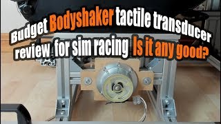 BUDGET BASS SHAKERS FOR SIM RACING! 🔊Bodyshakers🔊🤔Are they any good?🤔