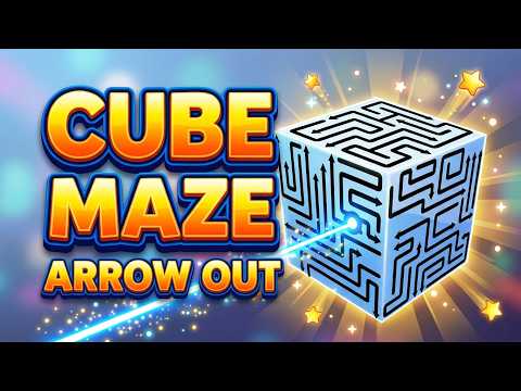 Cube Maze: 3D Arrow Out Gameplay Android