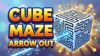 Cube Maze: 3D Arrow Out Gameplay Android screenshot 5