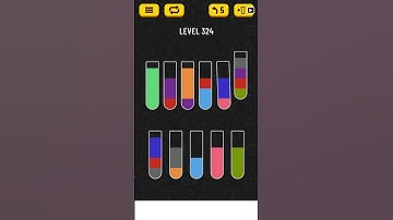 【Water Sort Puzzle】 Level 324