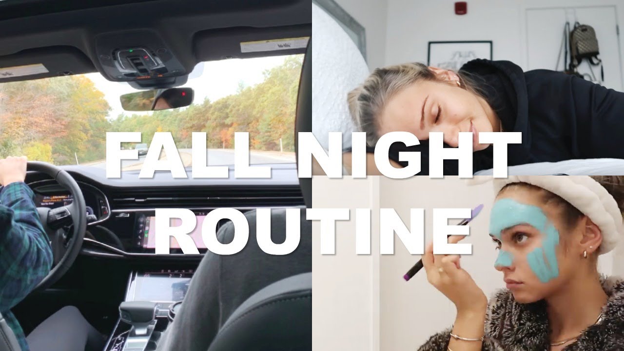 chill weekend night routine!