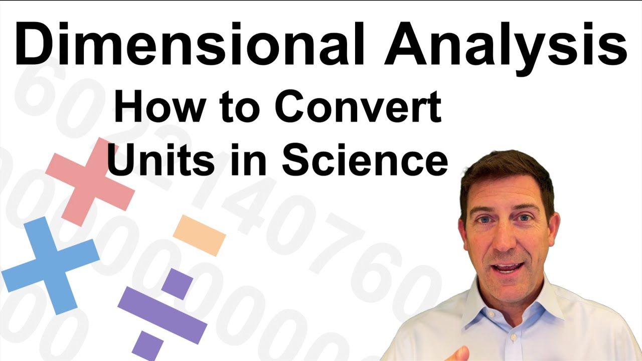 Dimensional Analysis - How to Convert Units in Science - YouTube