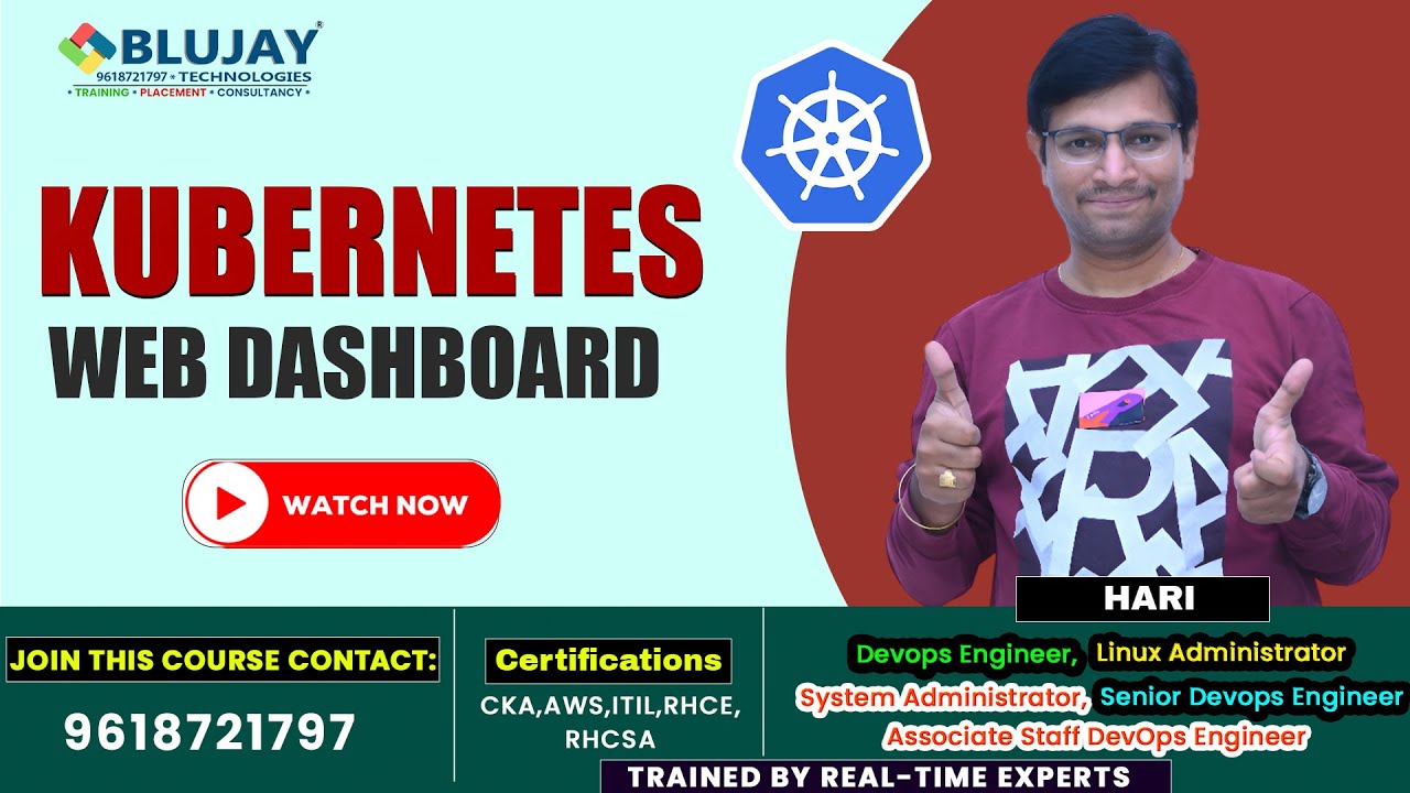 Kubernetes Web Dashboard Tutorial | How to Install and Access Kubernetes Dashboard Step-by-Step