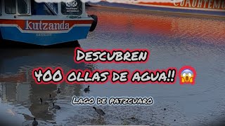 Encuentran 400 ollas en lago de patzcuaro michoacan