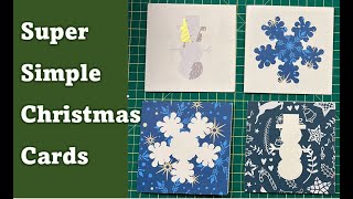 Super Simple Christmas Cards | DIY Christmas Cards | Easy Xmas Cards | Best Simple Xmas Cards by Katherine Learns Stuff 37 views 5 months ago 6 minutes, 58 seconds