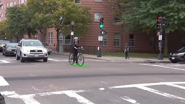 Quick Heads Up | Making A Left Turn on A Bicycle