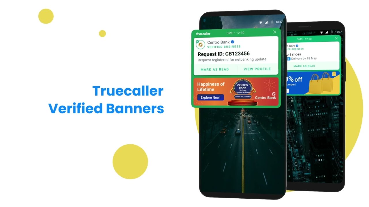Truecaller Verified Banners | Impactful engagement using transactional SMS
