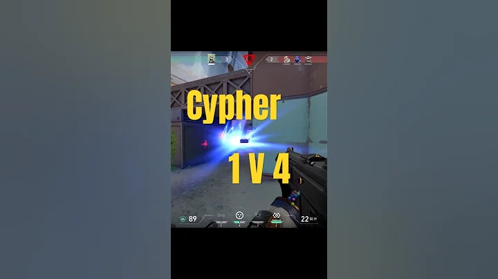 Cypher 1v4 clutch #valorantfunny #valorantclips #shorts