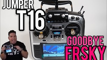 Jumper T16 pro- Goodbye FRsky, Transmitter Radio Quadcopters FPV, multi-protocol module,hall sensor