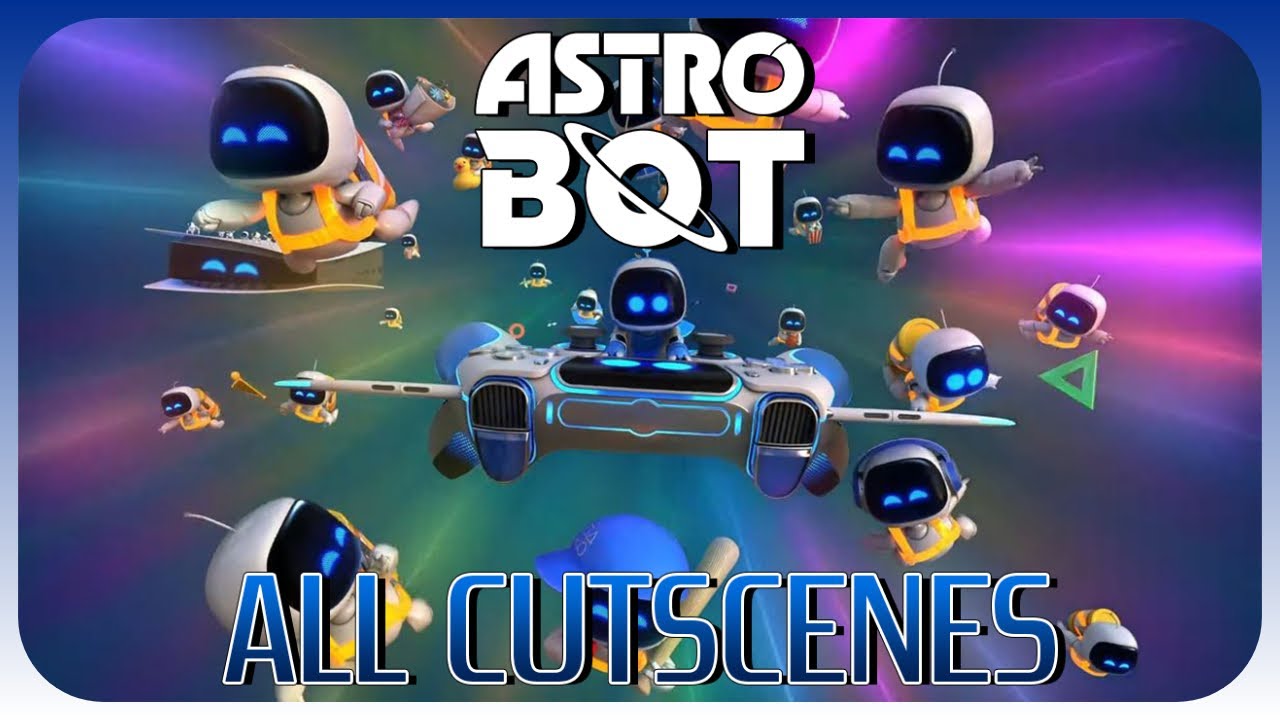 Astro Bot All Cutscenes (PS5)