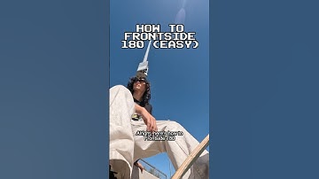 How to Frontside 180! (EASY)