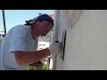 Come RASARE un muro ESTERNO-How to apply the stucco on an  EXTERNAL wall