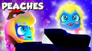 Peaches but every time Bowser says Peach, song gets faster ⭐️ Super Mario Bros parody by The Moonies