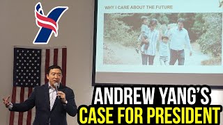 Famous Andrew Yang Makes His Case for the Presidency Profile