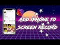 HOW TO ADD IPHONE TO INSTAGRAM SCREEN RECORD VIDEO l Monique Reid