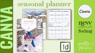 NEW Planner Template: Undated Seasonal Planner