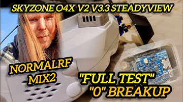 OMG SKYZONE O4X V2 WITH V3.3 HARDWARE TEST "0" BREAKUP!" #skyzoneo4x #fpvdrone