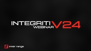 Integriti V24 Webinar