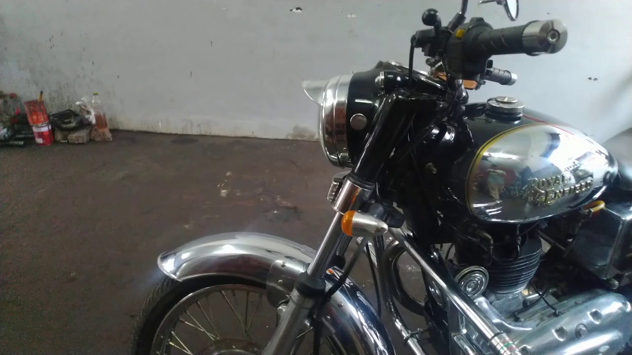 Modified Royal Enfield Machismo 350 by Raj Automobiles Rishikesh Kforge modifications