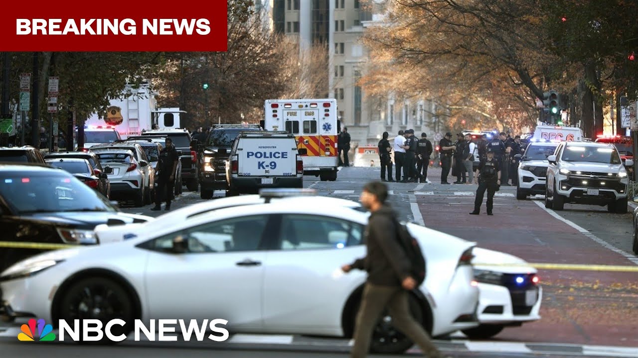 BREAKING: Two national guardsmen shot in D.C.