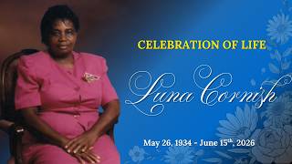 Sis Luna Cornish Funeral Service II July 1st, 2026
