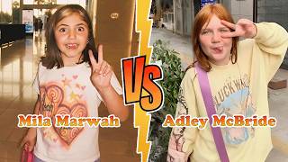 Mila Marwah VS Adley McBride Transformation 🌟 From Baby To 2026