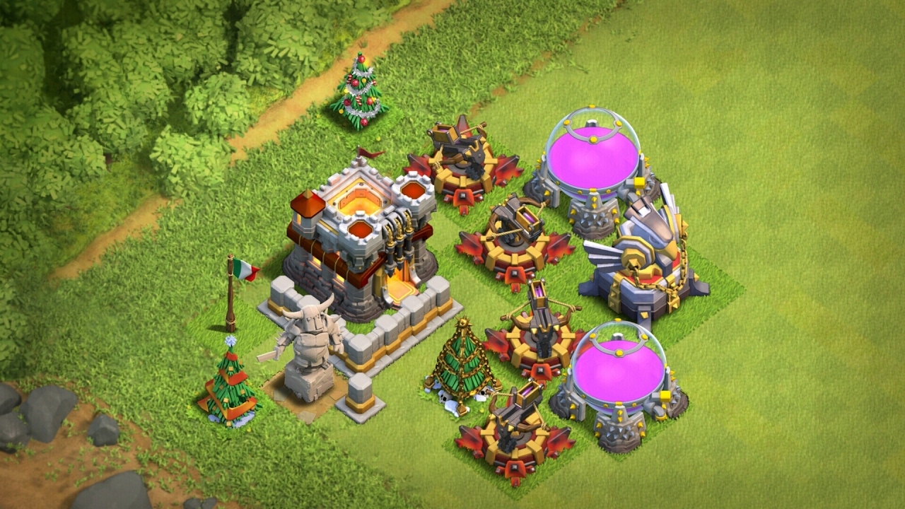 Clash of clan municipio 11 max