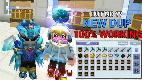 Blockman go Skyblock S2 || #108 New "Dup glitch" 100% Working -But No ??-