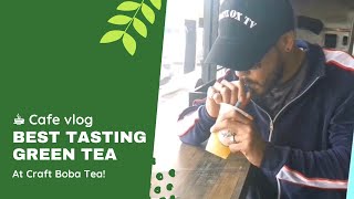 ️ Cafe vlog | Best Tasting Green Tea | Craft Boba Tea | DRYLOX TV