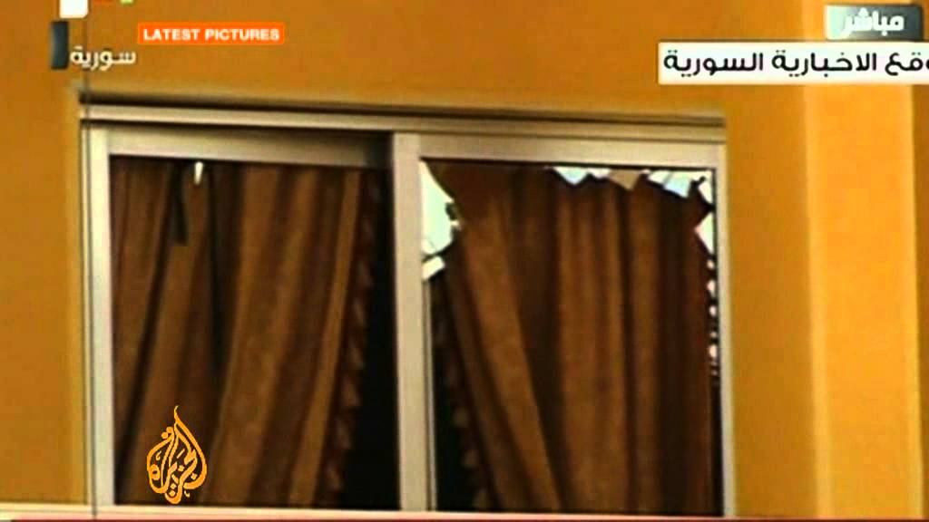 مسلحون يقتحمون قناة تلفزيونية موالية للحكومة في سوريا