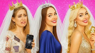 Download Lagu ORDINARY VS BILLIONAIRE Wife! Crazy Hacks to Survive in 24 Hours MP3